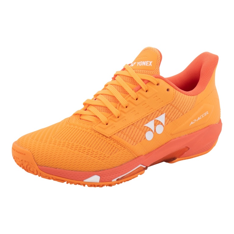 Buty tenisowe Yonex Power Cushion AD-ACCEL Clay/Sandplatz/Leichtigkeit 2026 pomarańczowe damskie